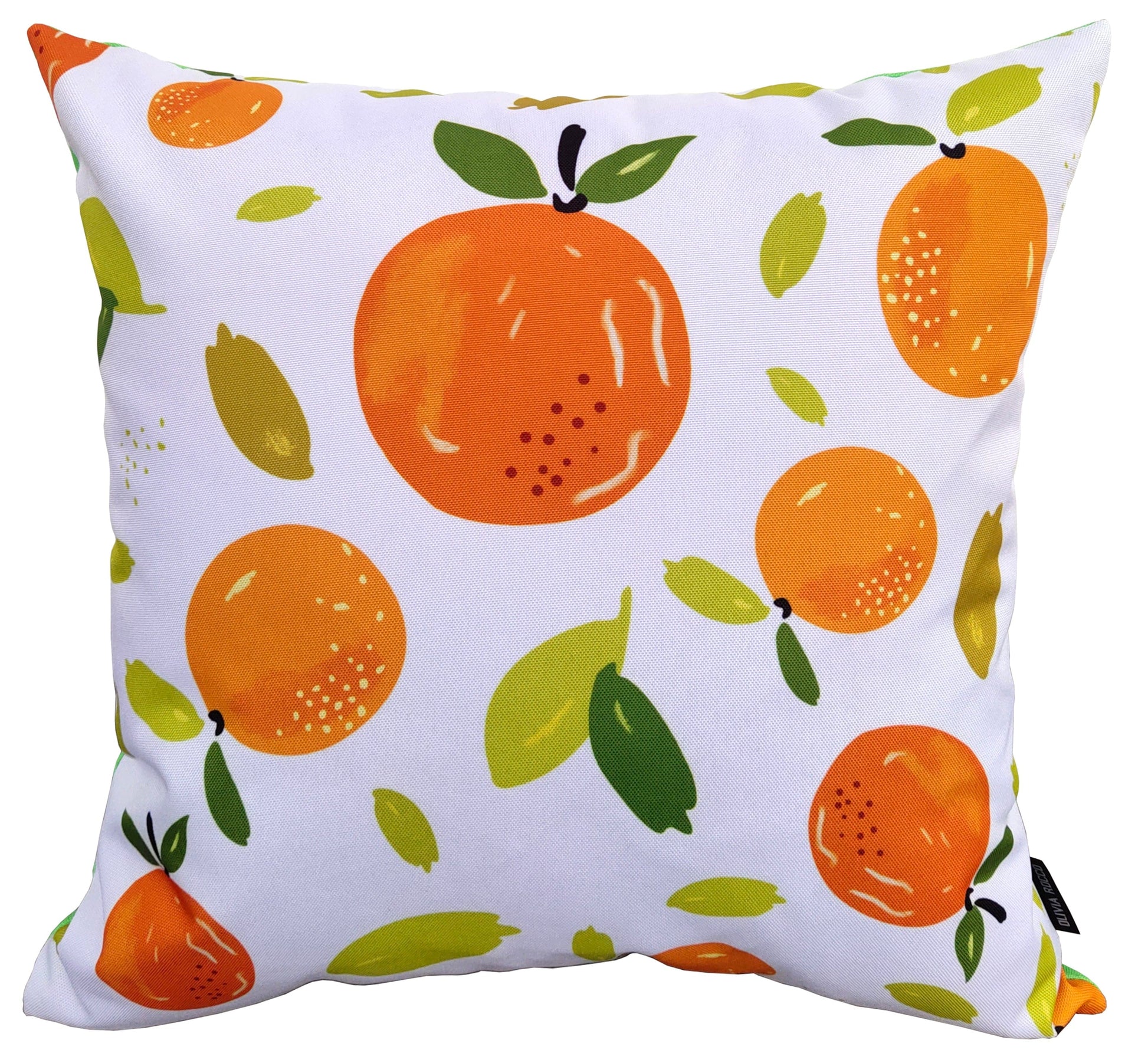 OLIVIA ROCCO Summer Fruits Waterproof Cushion Covers 43 x 43 cm Reversible Indoor Outdoor