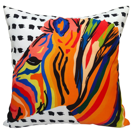 OLIVIA ROCCO Kampala Orange Waterproof Cushion Covers 43 x 43 cm Reversible Breathable