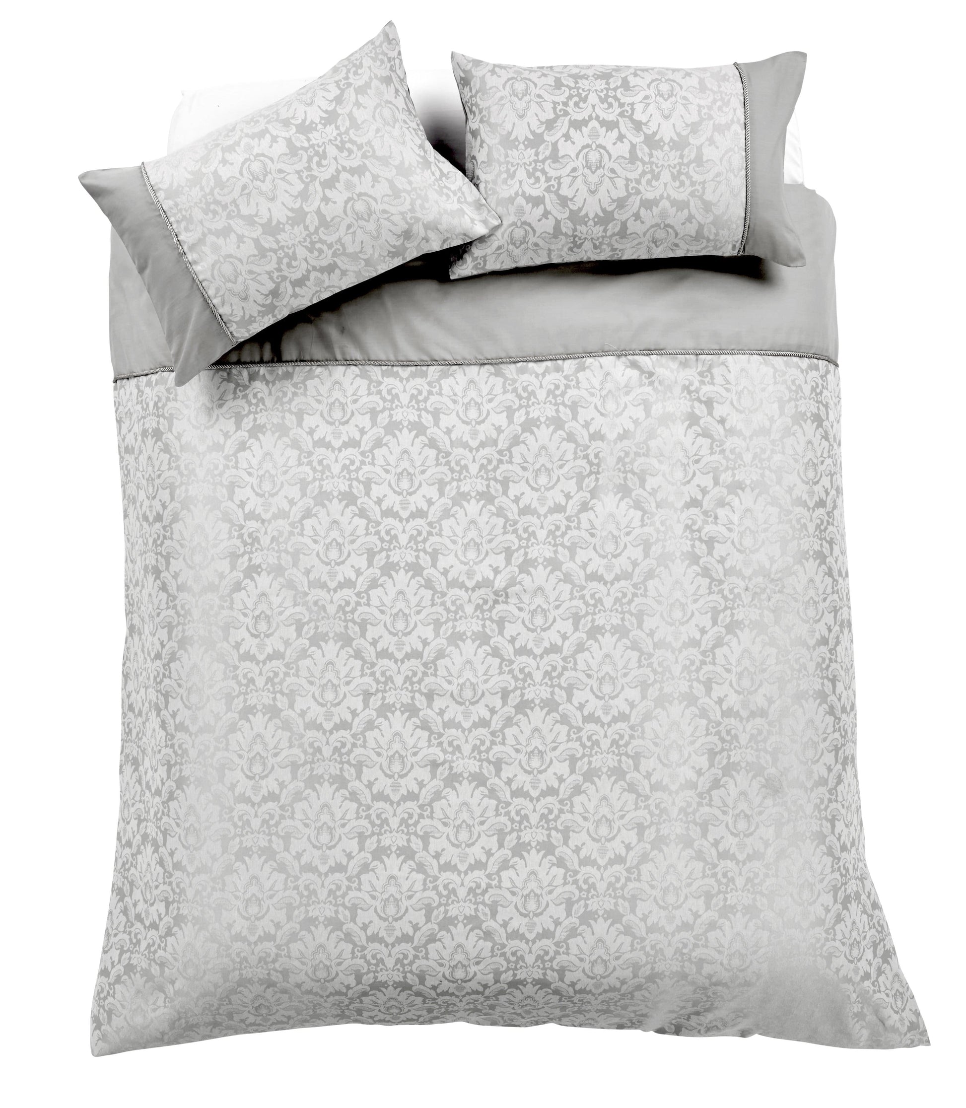 OLIVIA ROCCO Savoy Hand Woven Jacquard Cotton Quilt Cover Duvet Sets OEKO TEX Certified