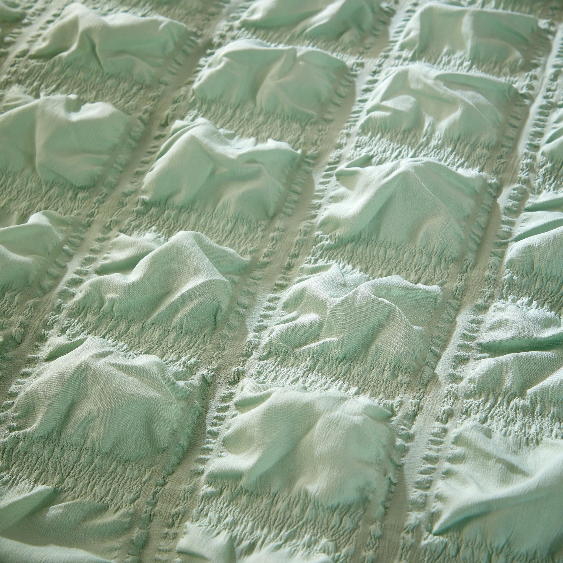 OLIVIA ROCCO Soho Sage Green Microfibre Duvet Cover Set With Pillowcases Easy Care
