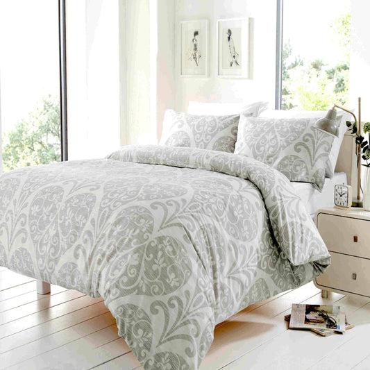 OLIVIA ROCCO Chloe Cotton-Blend Duvet Set OEKO-TEX Bedding For Superior Comfort for a Hotel-Style Bedroom Refresh