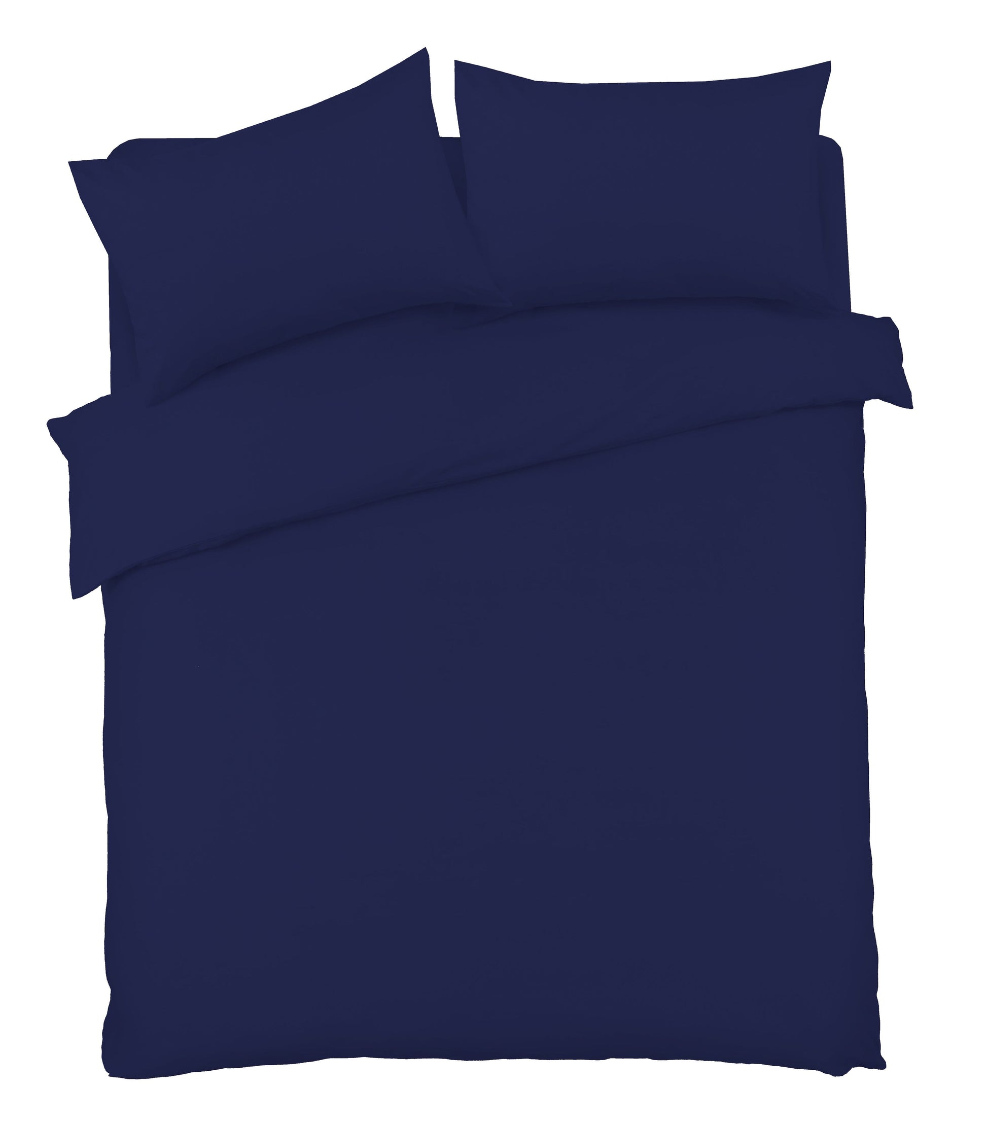 OLIVIA ROCCO Basics Luxury Cotton-Rich Duvet Set Soft Durable Bedding In Single Hotel-Quality Easy-Care Bedroom