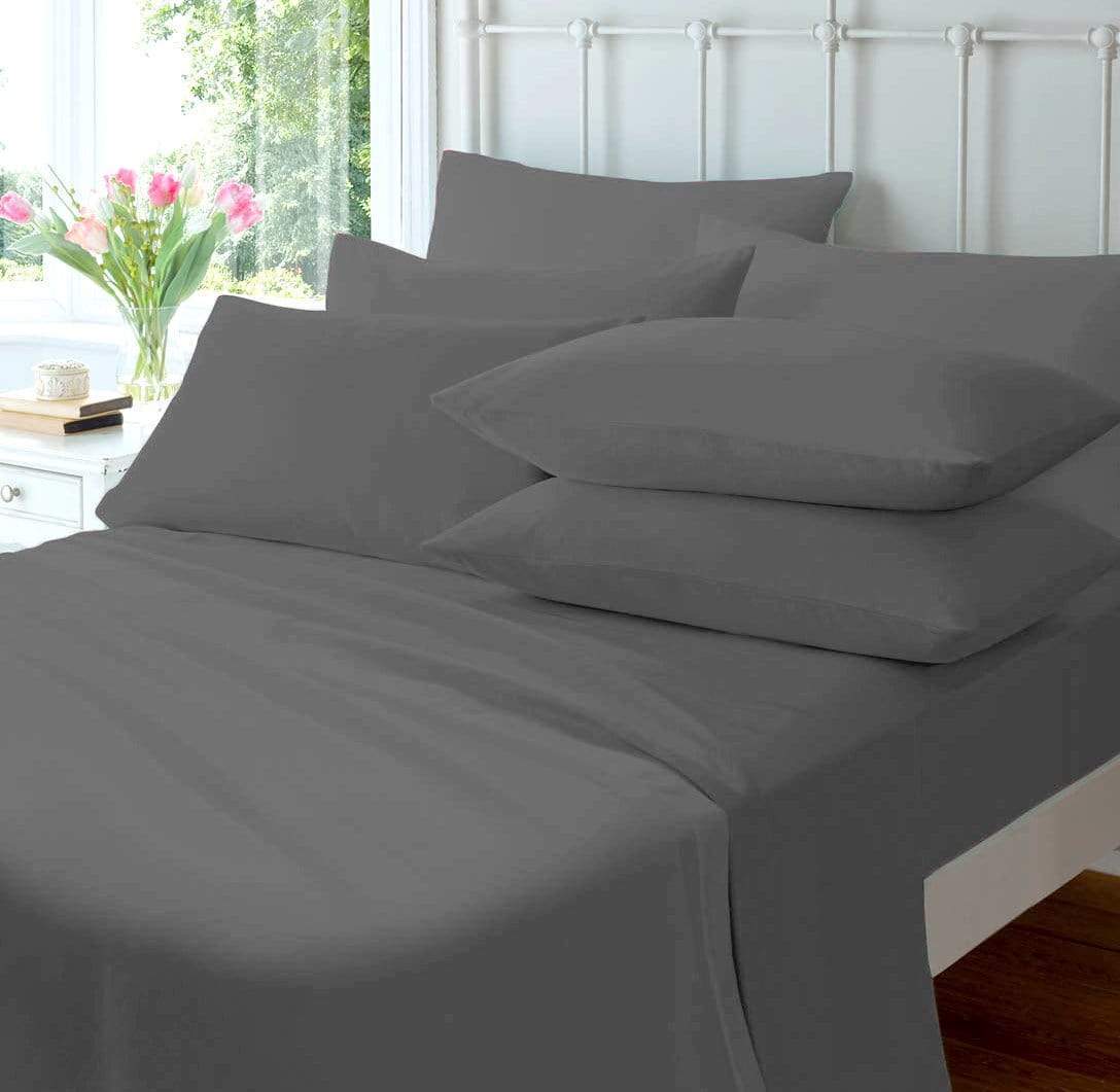 OLIVIA ROCCO Flannelette Duvet Set Brushed Cotton Super Soft Warm Luxuriously Bedroom Refresh Easy-Care Comfort