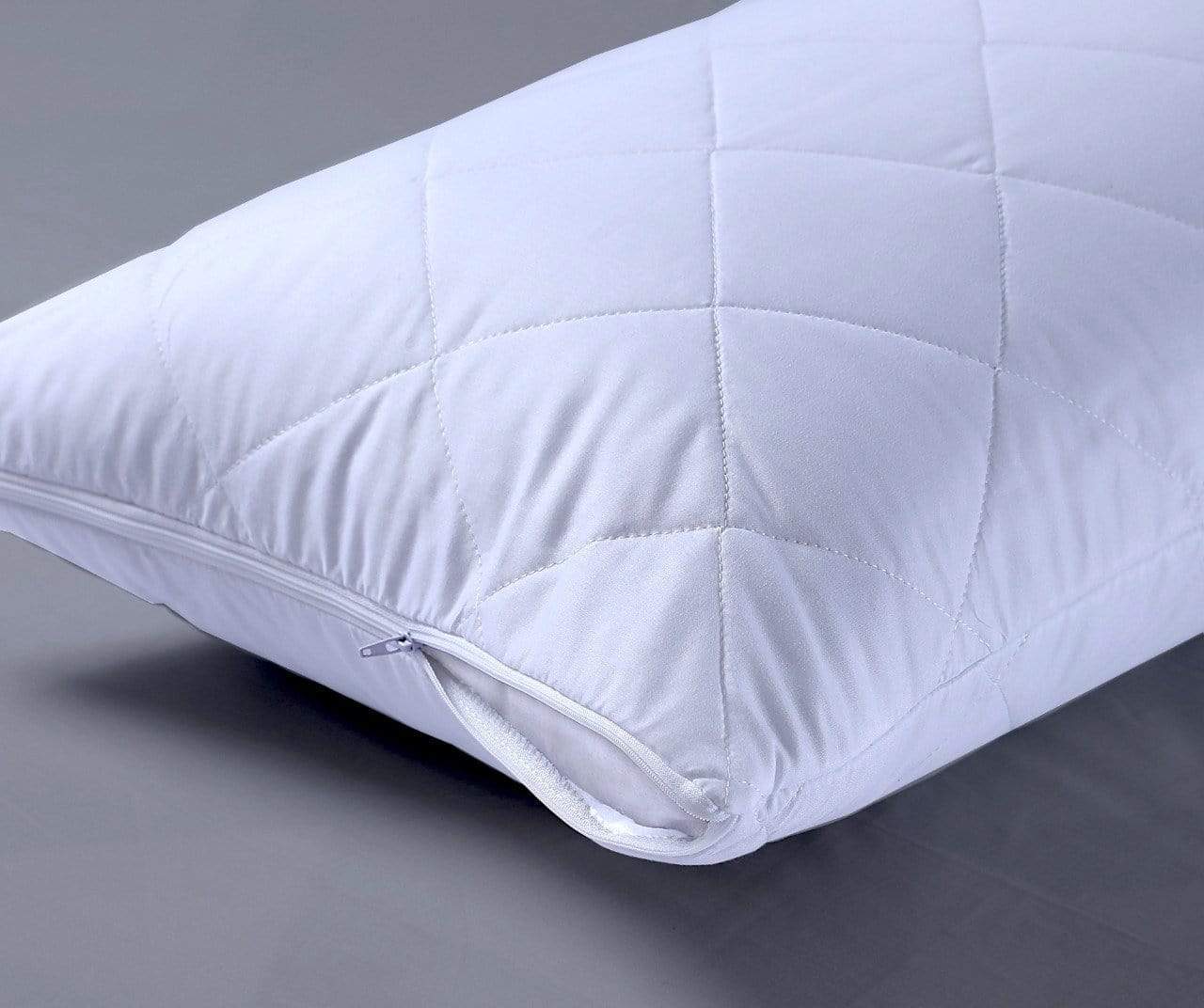 Quilted Extra Deep Mattress Protector Microfibre Top Waterproof Reverse