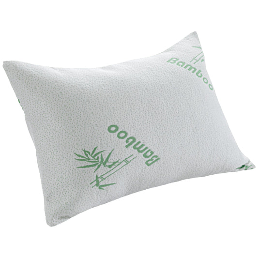 Bamboo Memory Foam Pillow Hypoallergenic Cooling Luxury Fibre Filling