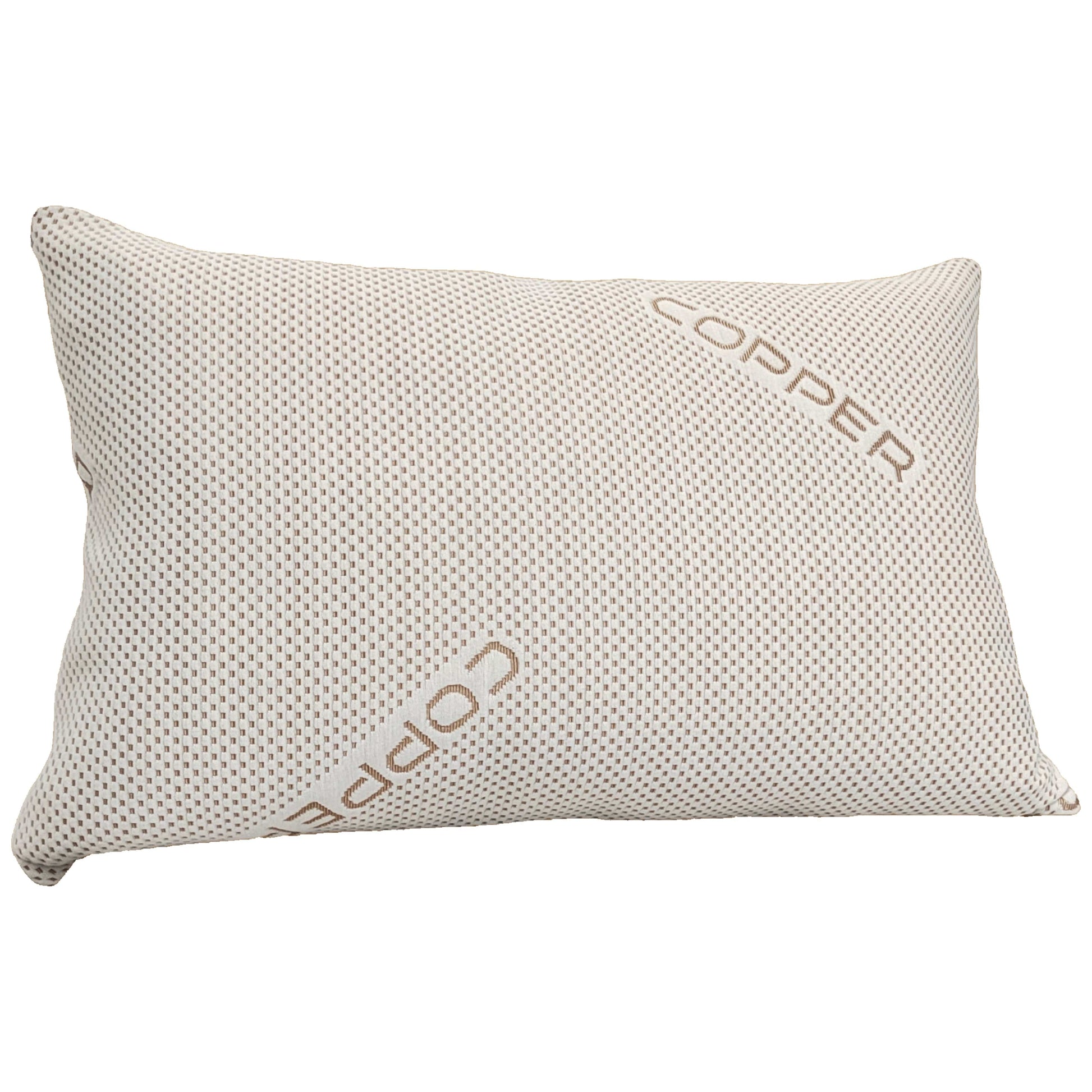 Copper Infused Memory Foam Pillow For Skin Health Hypoallergenic Super Soft Hotel-Style Comfort