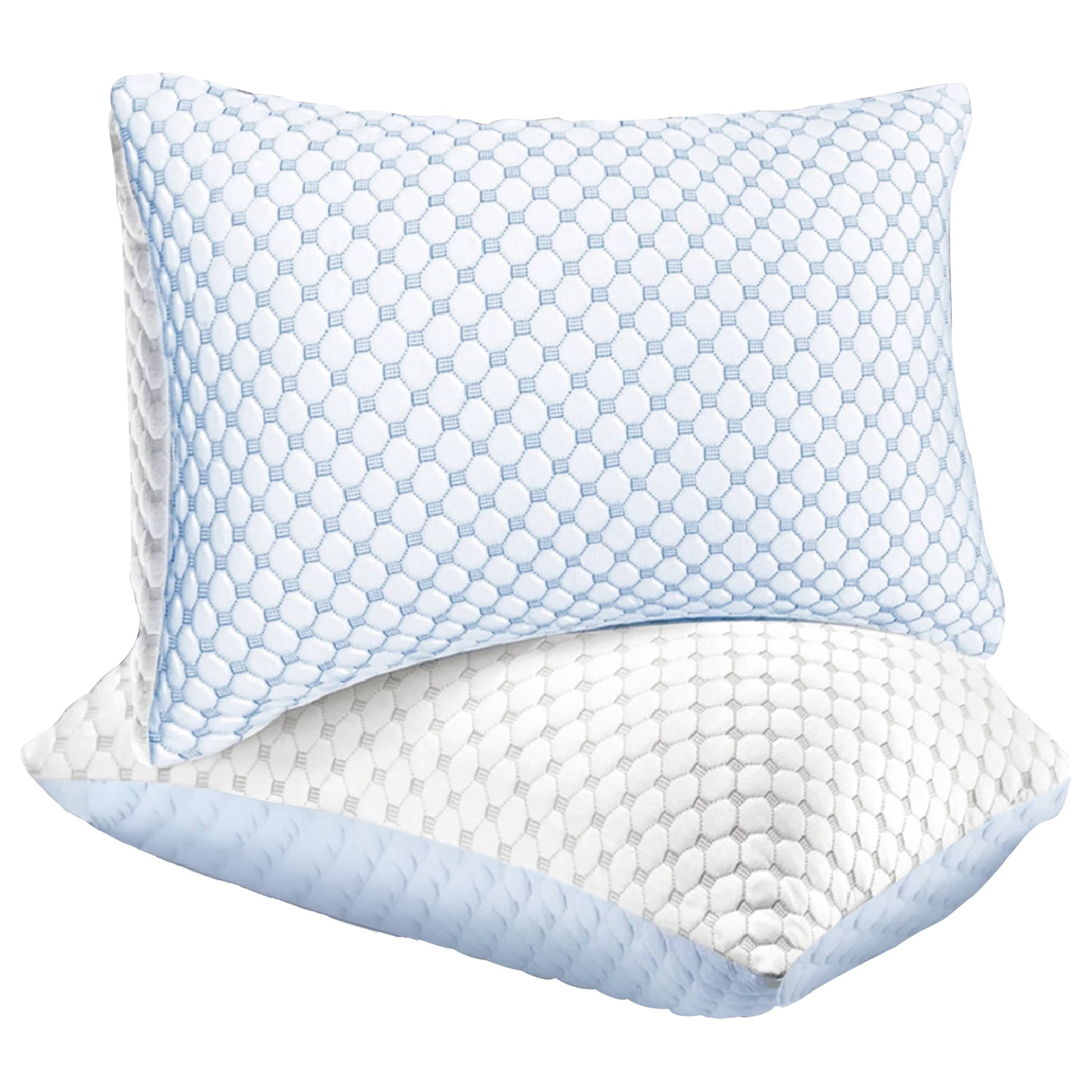 Ice Cool Hypoallergenic Cooling Memory Foam Pillow for Cold Night Comfort