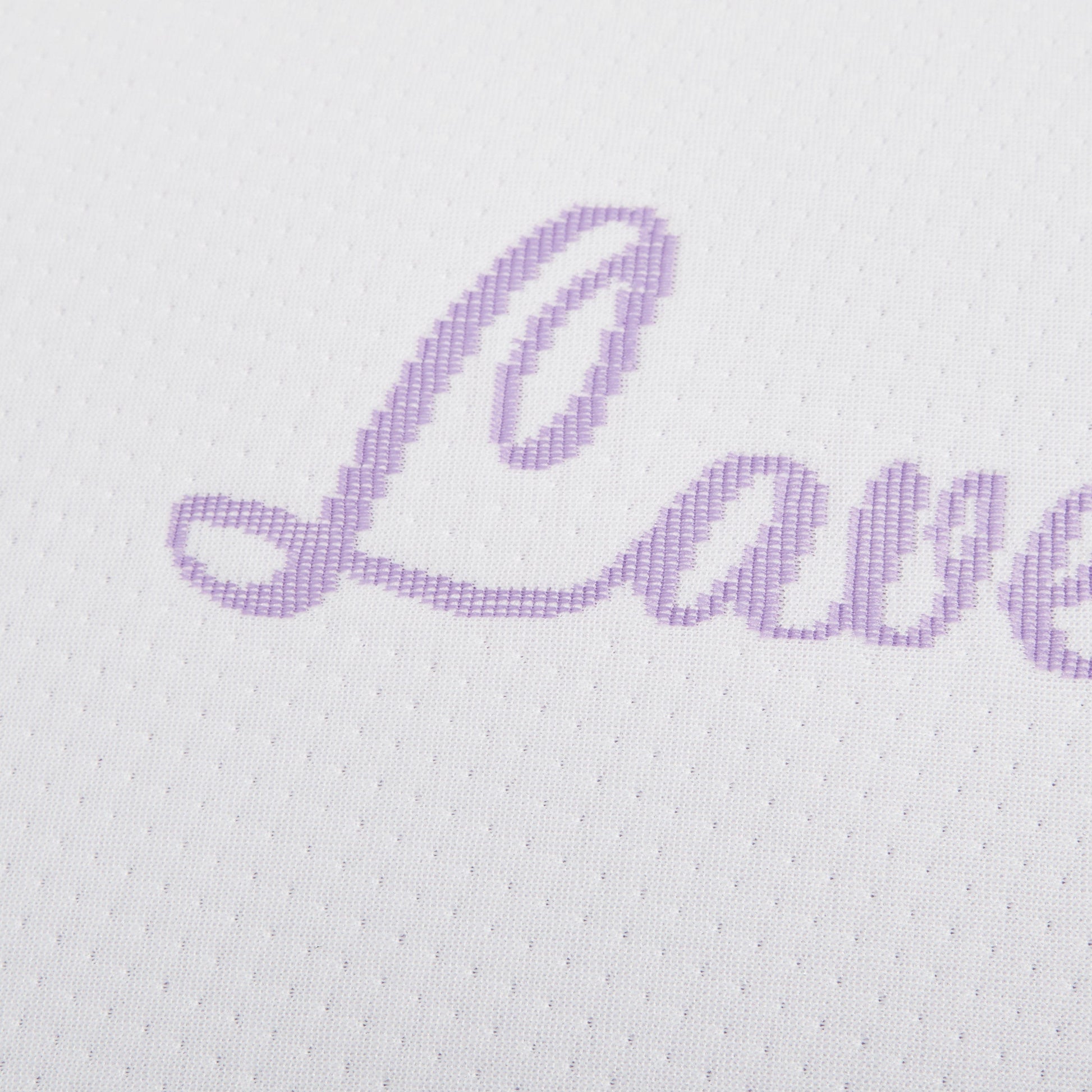 Lavender Infused Microfibre Hotel Pillow Medium Support Hypoallergenic Side