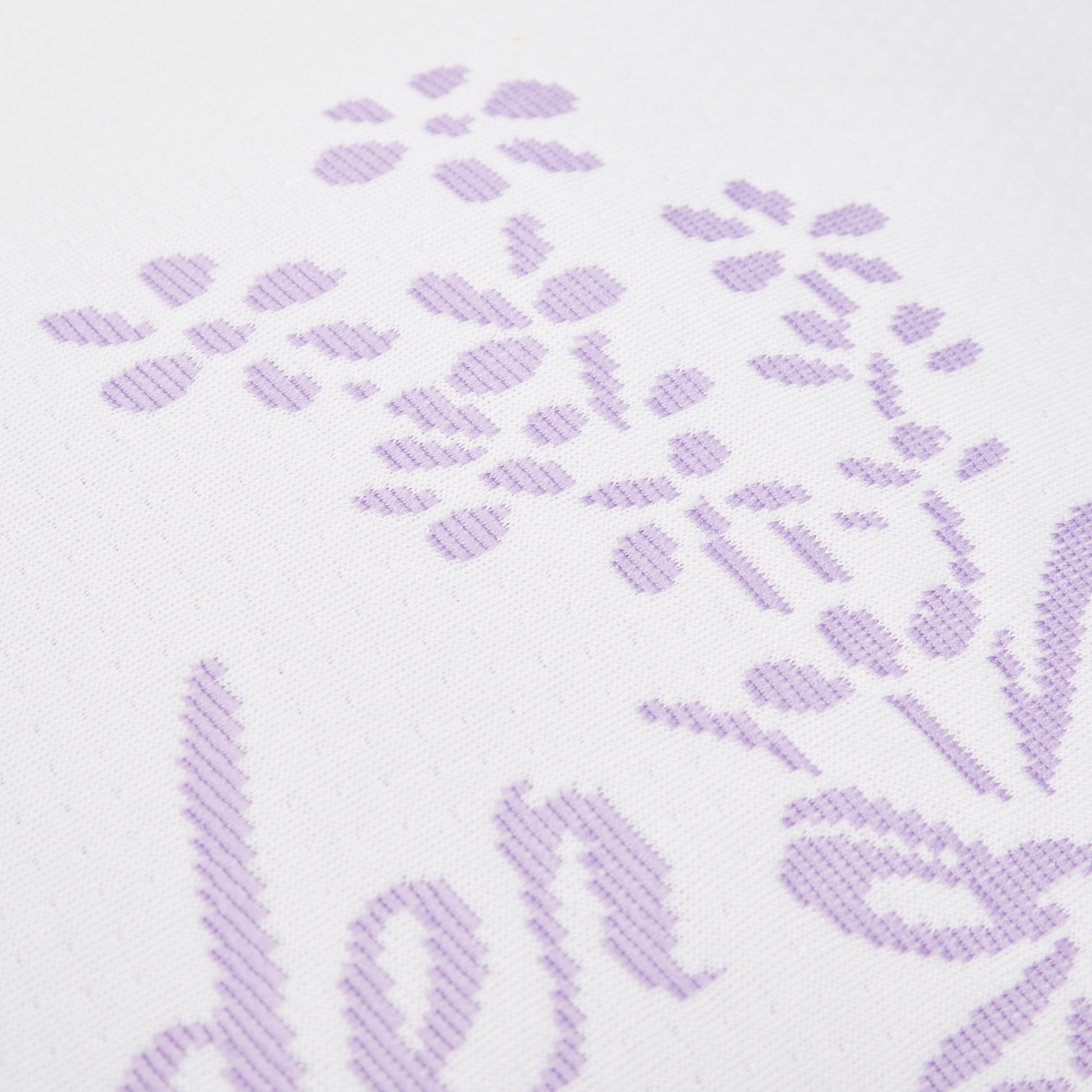 Lavender Infused Microfibre Hotel Pillow Medium Support Hypoallergenic Side