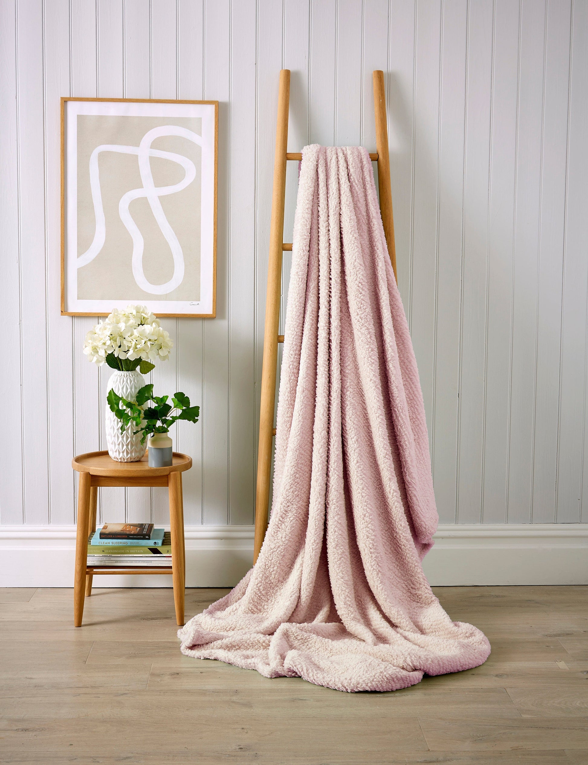 OLIVIA ROCCO Oversized Teddy Throw Blanket Super Soft Faux Fur Fleece For Sofa Or Bed
