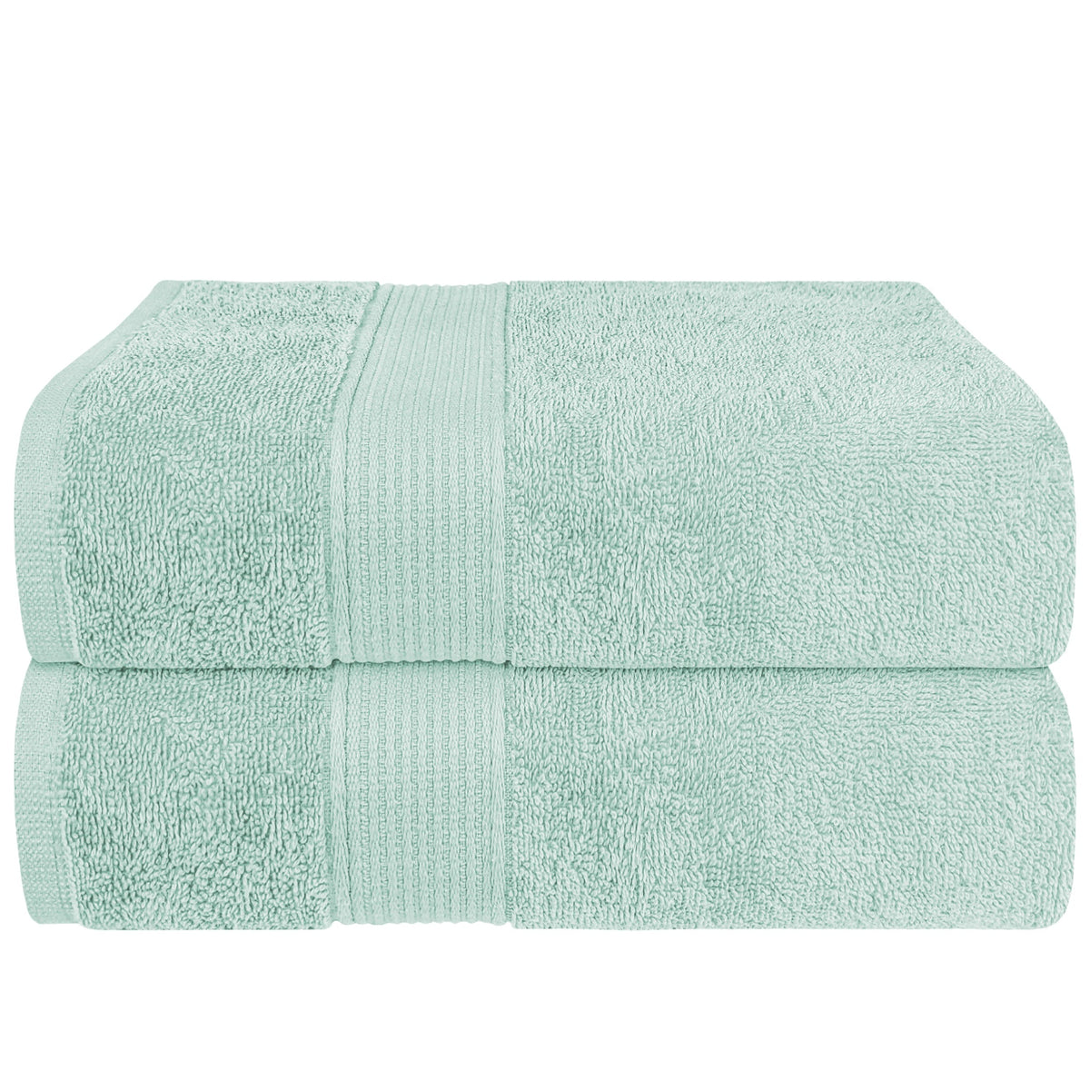 OLIVIA ROCCO Rhodes Towel Seafoam 100% Cotton Hotel Quality Soft Super Absorbent Hand