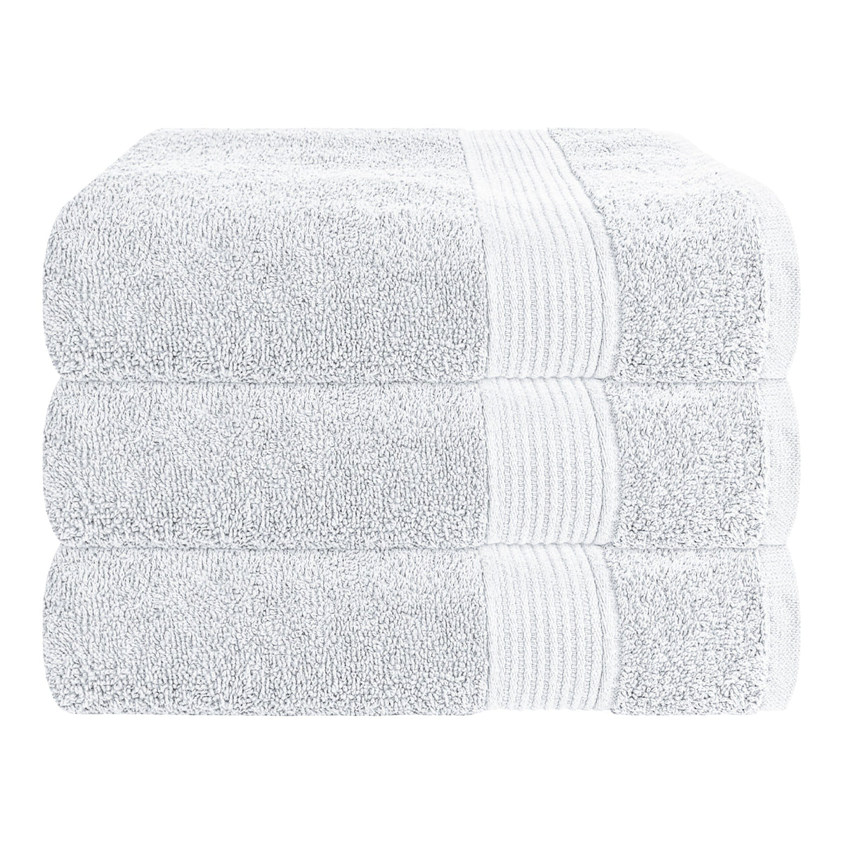OLIVIA ROCCO Rhodes Towel White 100% Cotton Hotel Quality Soft Super Absorbent Hand Bath