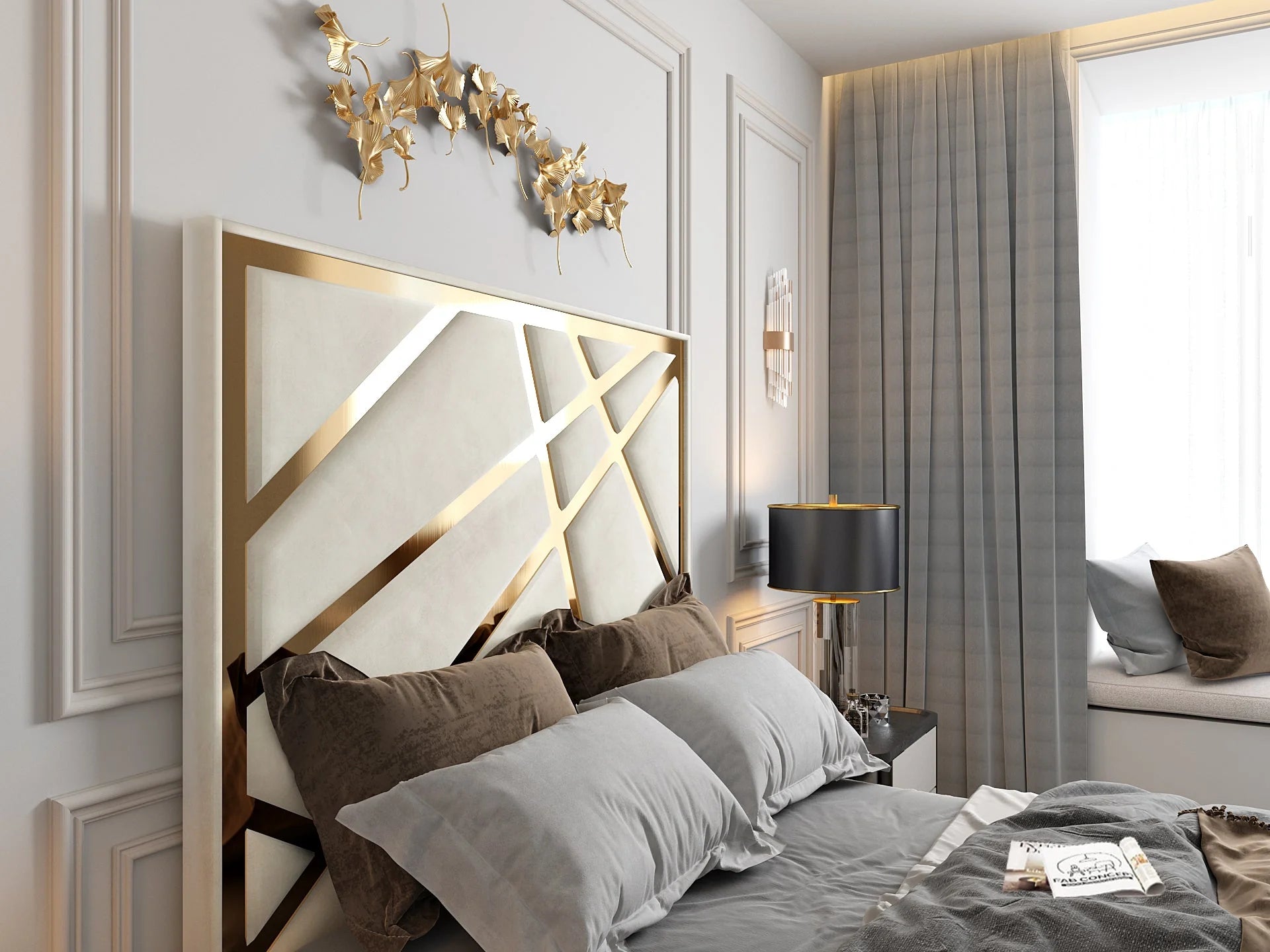 Valentina Upholstered Tv Bed Frame