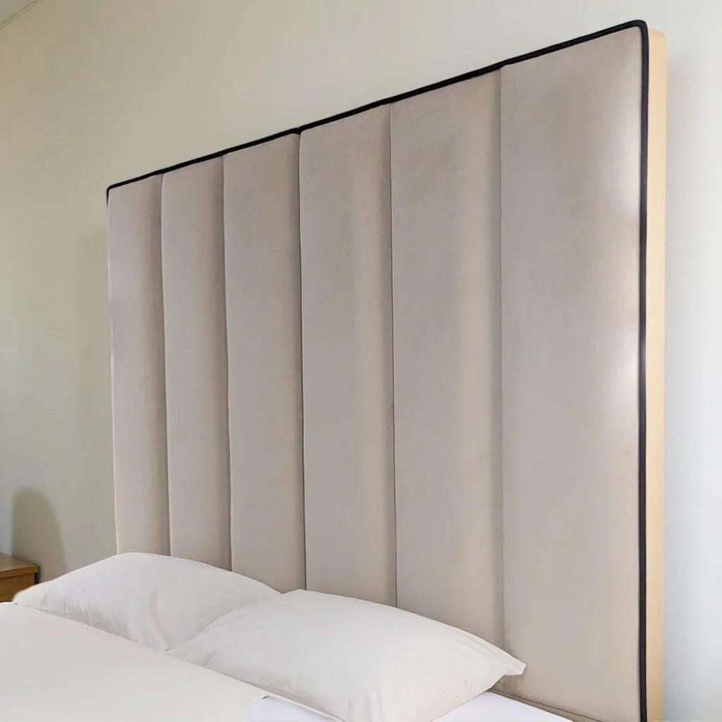 Serene Piping Panel Bed Frame
