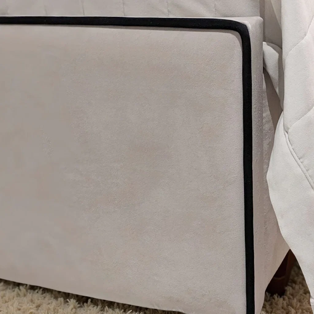 Serene Piping Panel Bed Frame