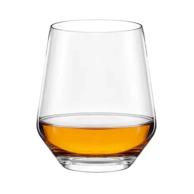 Stolzle Lausitz Quatrophil Whisky Tumbler Glasses - 470ml - Box of 6