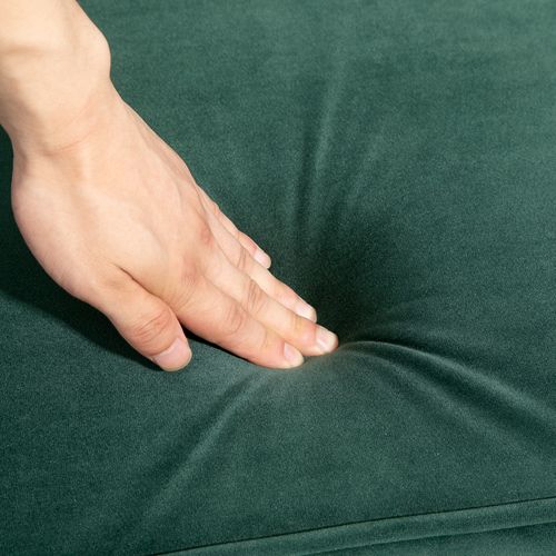 Convertible Sofa Futon Velvet-Touch Tufted Couch Sofa Bed
