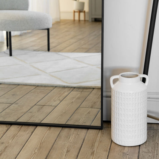 Black Metal Gentle Arch Mirror - 200cm x 120cm